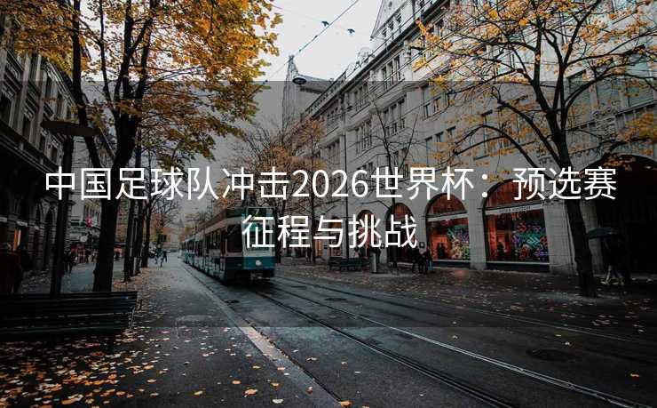 中国足球队冲击2026世界杯：预选赛征程与挑战